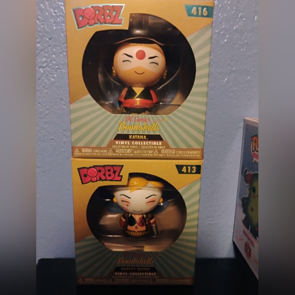 #413 and #416 Dorbz Vinyl collectable